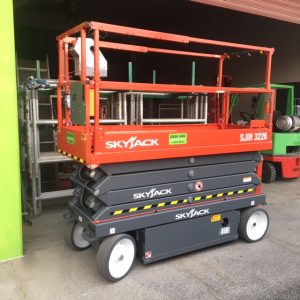 10 m working height slab scissor lift