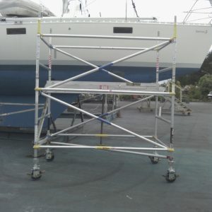 SCAFFOLD TOWER DOUBLE 1.3m x 2.4m x4m