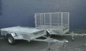 8x5 CAGE/NO CAGE TRAILER